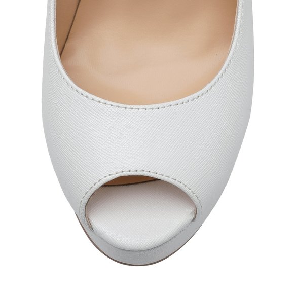 Petit Cadeau Danielle - Classy Peep Toe Pumps, 6" Heels and 1.5" Platform NEW! - Picture 4 of 7